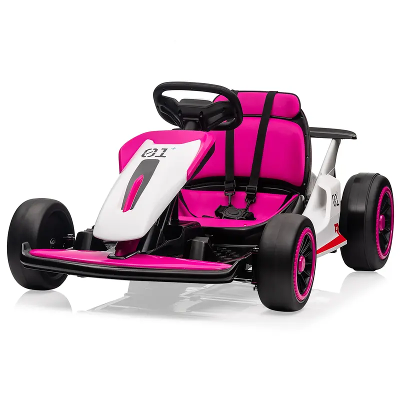 Garvee Ride - G Series: 6+,24V Drift Kart with 2X150W Strong Motor, 7AH Big Battery, Electric Pedals, Electric Go Kart Outdoo...