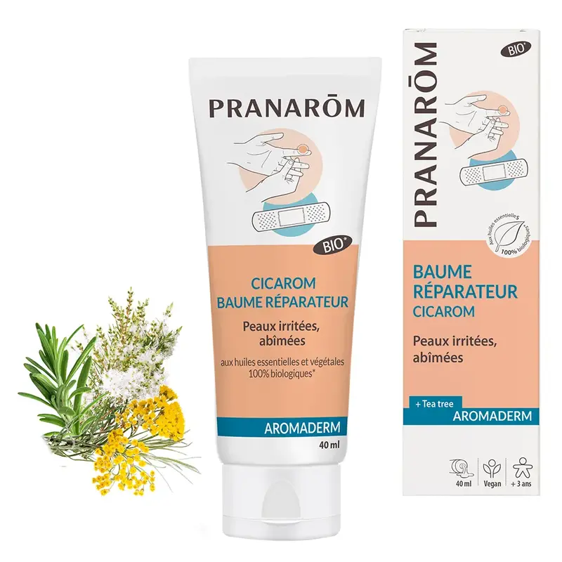 Pranarôm Aromaderm Repairing Balm Cicarom Bio Eco 40ml