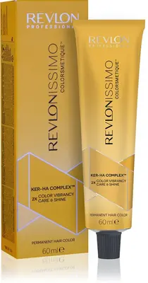 Revlon Professional Revlonissimo Colorsmetique Golden Shades permanent hair dye for warm blonde shades 6.31 60 ml