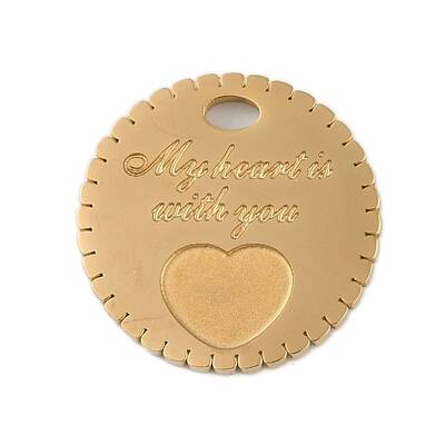Ion Plating(IP) 304 Stainless Steel Charms