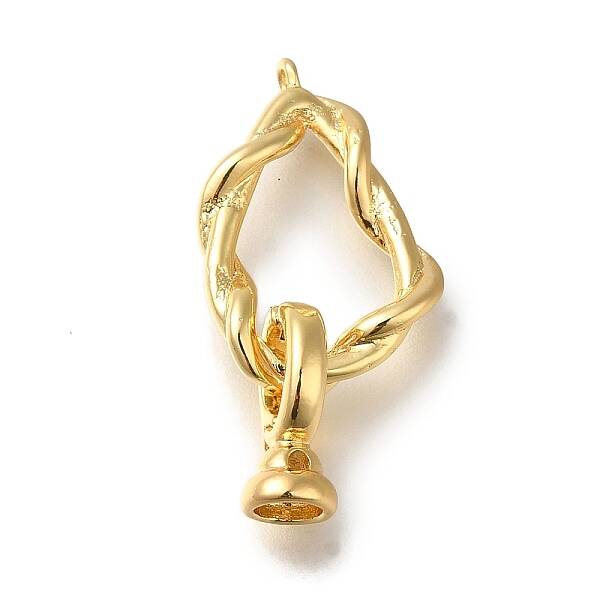 Brass Fold Over Clasp