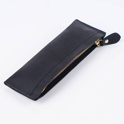 Rectangle Leather Pen Bags