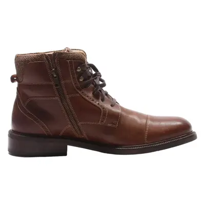 JOHNSTONE & MURPHY  Lace-Up Boots Brown Leather Mens UK 11