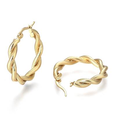 304 Stainless Steel Hoop Earring