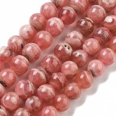 Natural Argentina Rhodochrosite Beads Strands