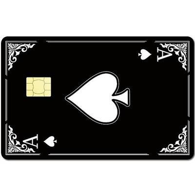 Rectangle PVC Plastic Waterproof Card Stickers