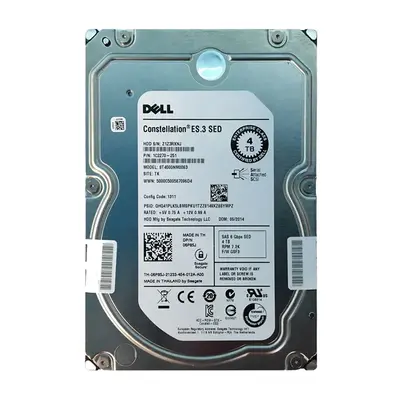 06P85J Dell 4TB 6Gb/s SAS 7200 3.5-Inch Hard Drive