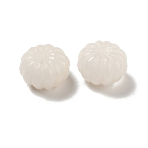 Natural White Jade Beads