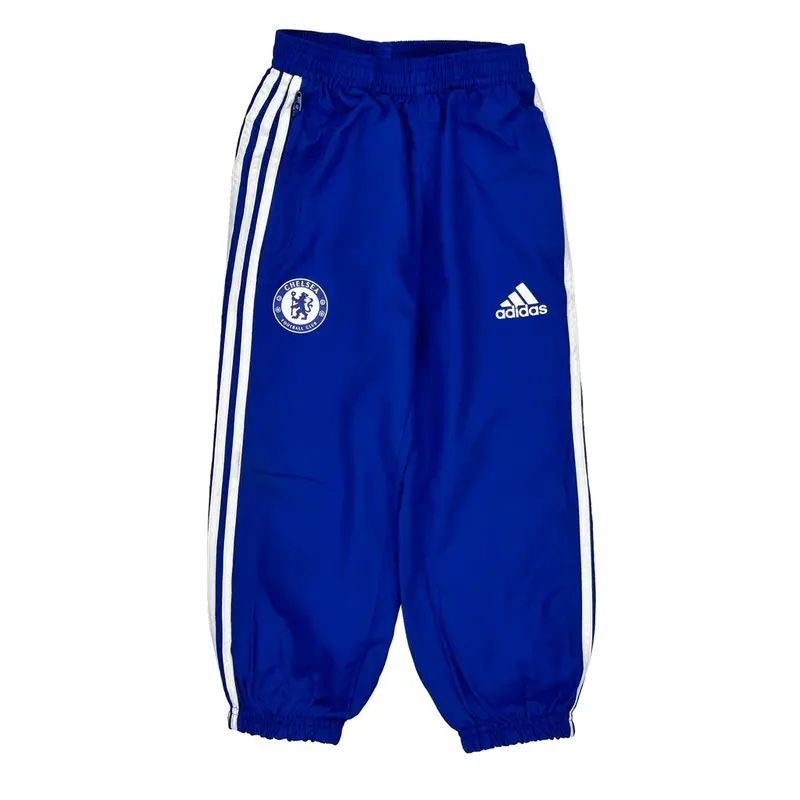 Age 3-4 Years, Chelsea Football Club Adidas Tracksuit - XS Blue Polyester