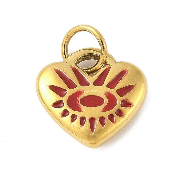 304 Stainless Steel Enamel Charms