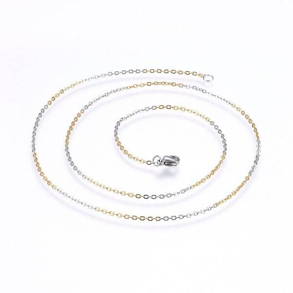 304 Stainless Steel Cable Chain Necklaces