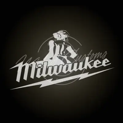 Milwauke decal, car and truck decal high quality vinyl