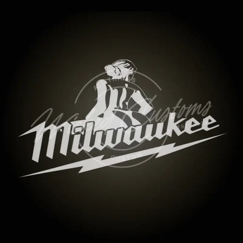 Milwauke decal, car and truck decal high quality vinyl