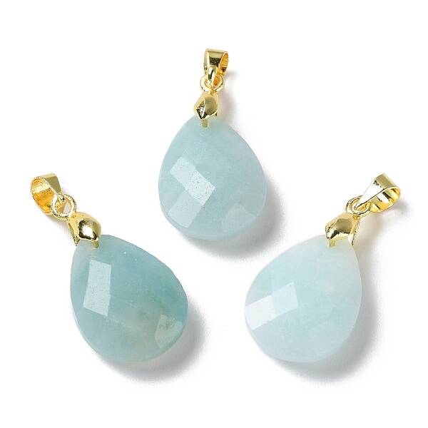 Natural Amazonite Pendants