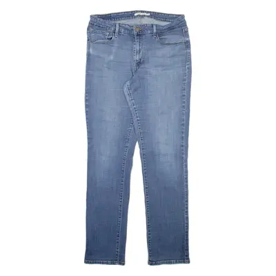 LEVI'S Mid Rise Womens Jeans Blue Slim Skinny W32 L32