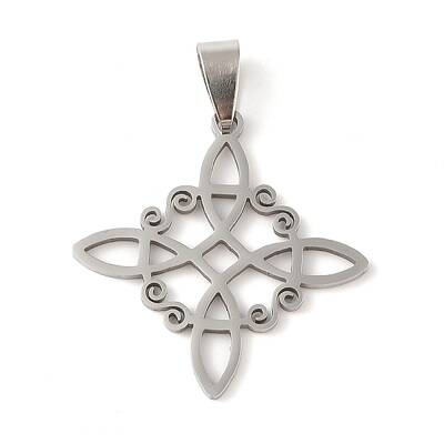 Non-Tarnish Hollow Out 201 Stainless Steel Pendants