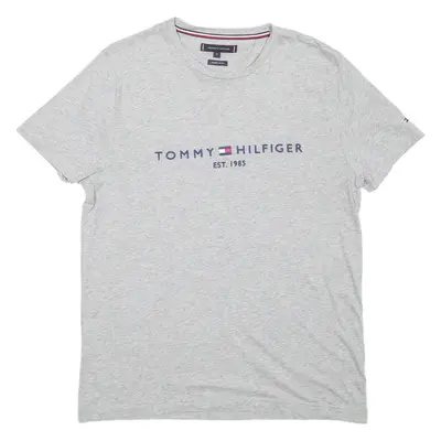 TOMMY HILFIGER Mens T-Shirt Grey M