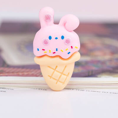 Easter Rabbit Theme Opaque Resin Cabochons