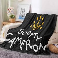 Scotty Camerons Microfiber Blanket Quick Drying Beach Oversized Printing Super Absorbent Pool Towel Blanket Home Goods Black ...