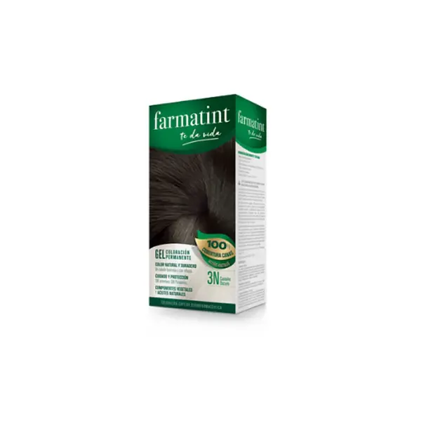 Farmatint 3N Permanent Coloring Gel Dark Brown 150ml