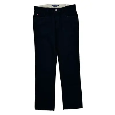 Tommy Hilfiger Slim Fit Jeans - 32W 31L Black Cotton