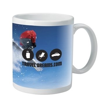 144 Custom 11 oz Full Color Mug - FDA Compliant