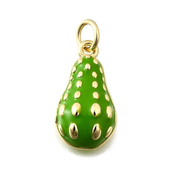 Brass Enamel Pendants