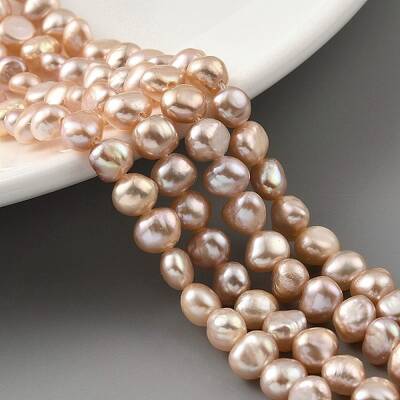 Natural Cultured Freshwater Pearl Beads Strands