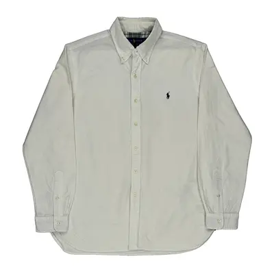 Ralph Lauren Shirt - Large White Cotton