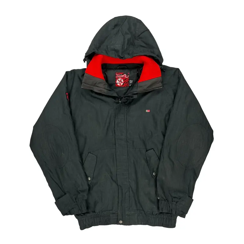 Quiksilver Slim Fit Jacket - Large Black Polyester