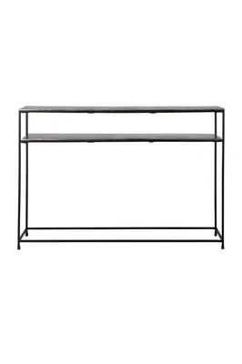 Champagne Gold Double Shelf Console Table | OROA Chandon