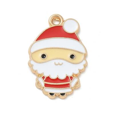 Christmas Alloy Enamel Pendants