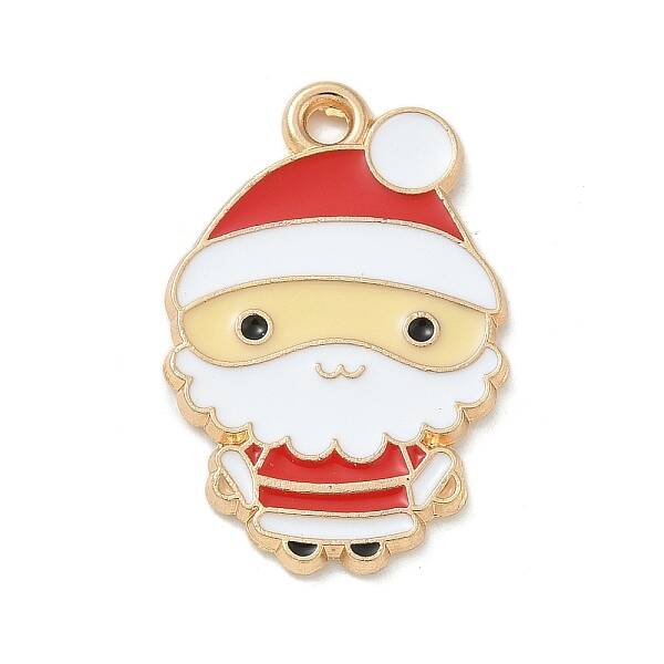 Christmas Alloy Enamel Pendants
