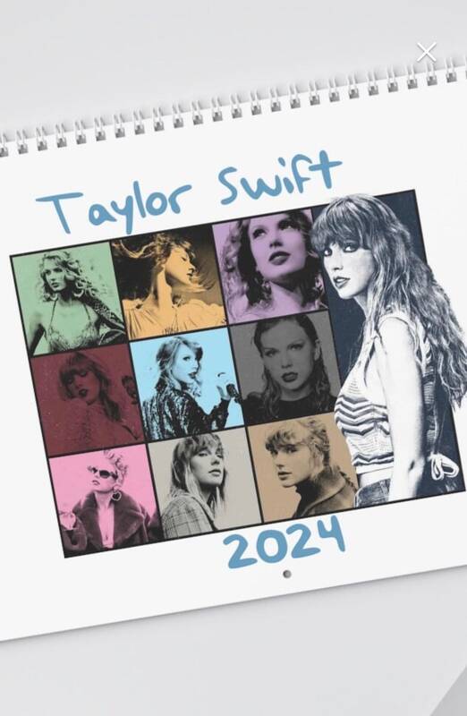 Taylor Swift Calendar- Eras Calendar- 2024 Calendar- Christmas Gift