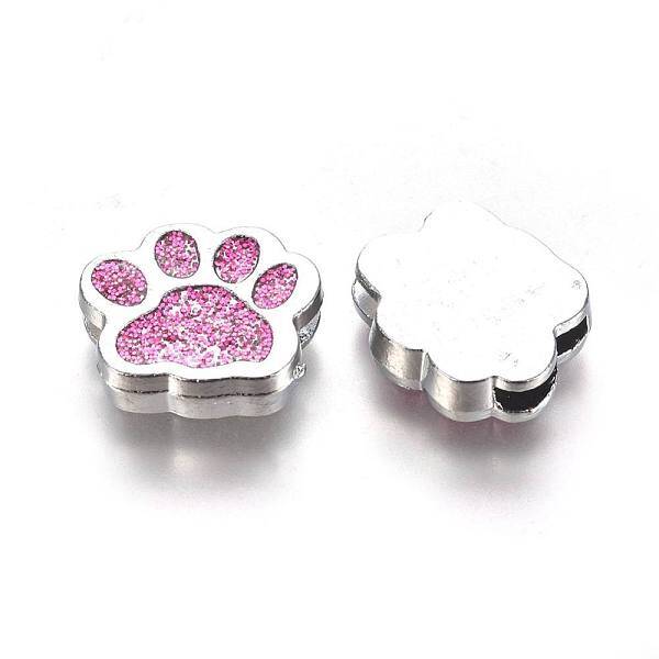 Alloy Enamel Slider Charms