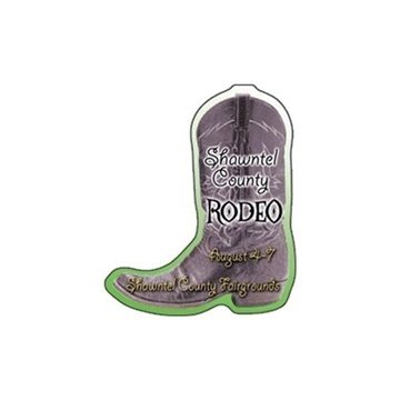 250 Promotional Cowboy Boot - Die Cut Magnets