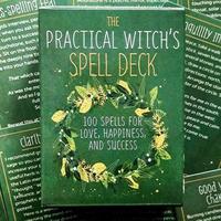 The Practical Witch's Spell Deck Card Game, 1 Count Witch Spell Card, Party Card Game for Women, Birthday Gift for Friends