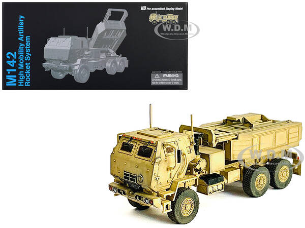 United States M142 High Mobility Artillery Rocket System (HIMARS) Desert Camo \
