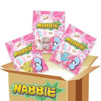 NABBIE Classic Swedish Candy 0.6LB(3 Bags) Bubs Mixed Assortment BlindBox Bag - Dizzy Skull Cola or Mixed Berry, Banana Vanil...