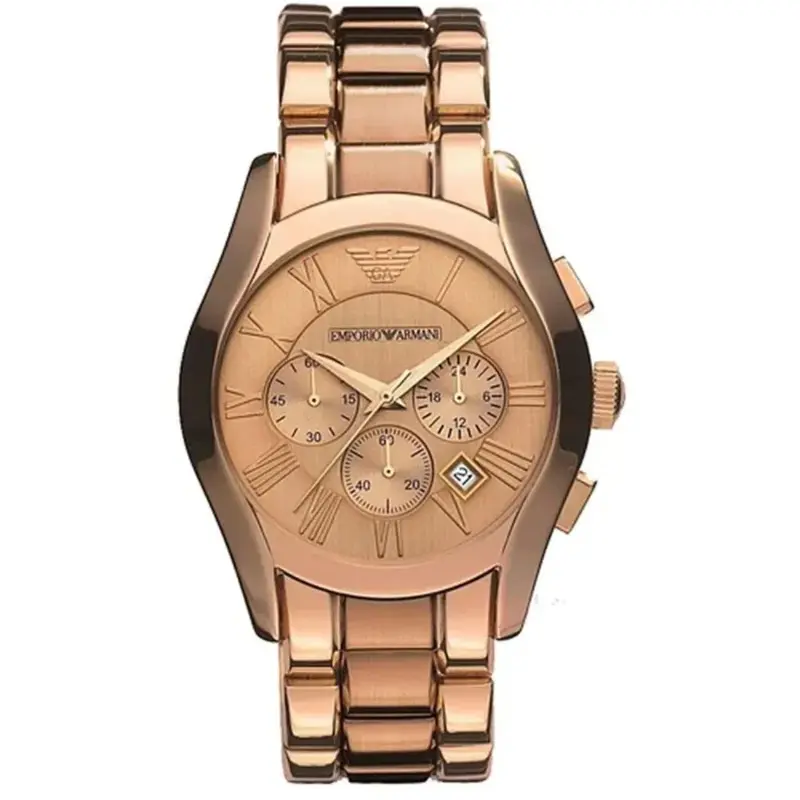 Emporio Armani AR0365 Rose Gold Chronograph Men's Watch