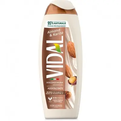 Vidal Shower Gel 250 Ml Almond & Karite