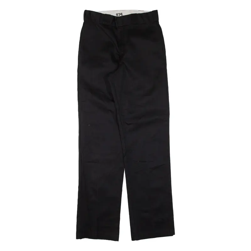 DICKIES 874 Workwear Mens Trousers Black Regular Straight W30 L34