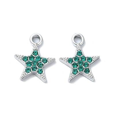 Alloy Rhinestone Pendants
