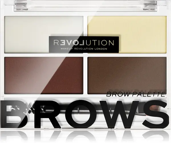 Revolution Relove Colour Cult eyebrow palette dark colour 3.2 g