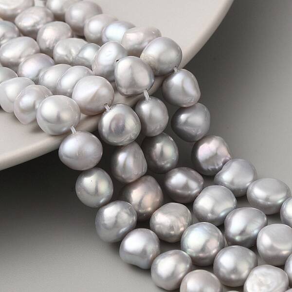 Dyed Natural Cultured Freshwater Pearl Beads Strands