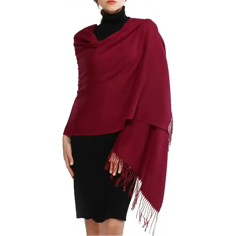 Women's Scarf Pashmina Shawls and Wraps for Evening Dress Bridesmaid Wedding Bridal Winter Warm Long Large Scarves