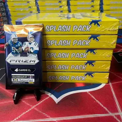 NFL Prizm Football Pack - 5 Splash Packs