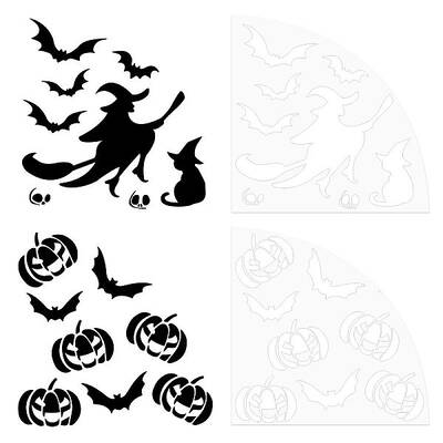 2Pcs 2 Style Custom Acrylic Tie-Dye Template