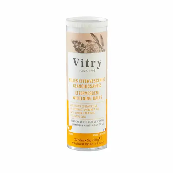Vitry Whitening And Brightness Of The Nail 20 Effervescent Balls