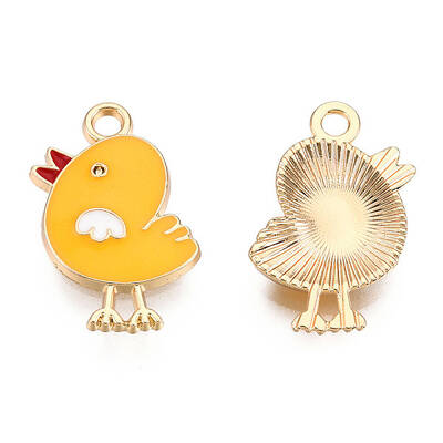 Alloy Enamel Pendants